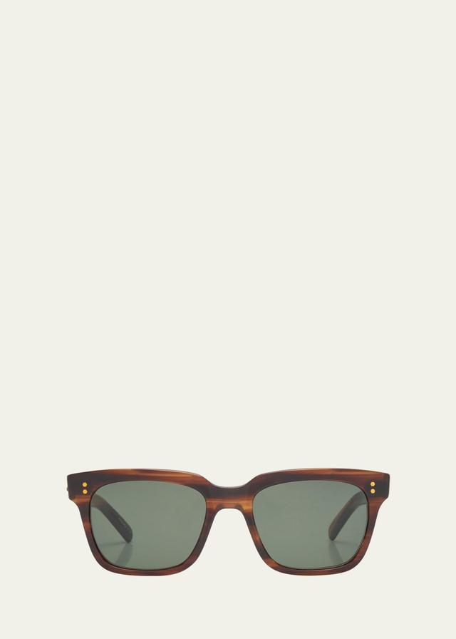 Mens Arnie S Acetate-Titanium Square Sunglasses Product Image