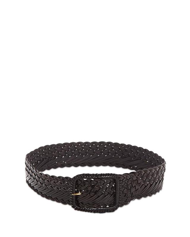 Gavazzeni Womens Woven Leather Belt Product Image