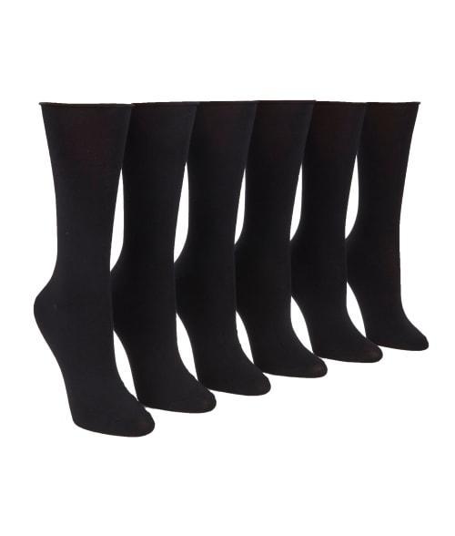 Lauren Ralph Lauren Womens Roll-Top Trouser Socks 6 Pack Product Image