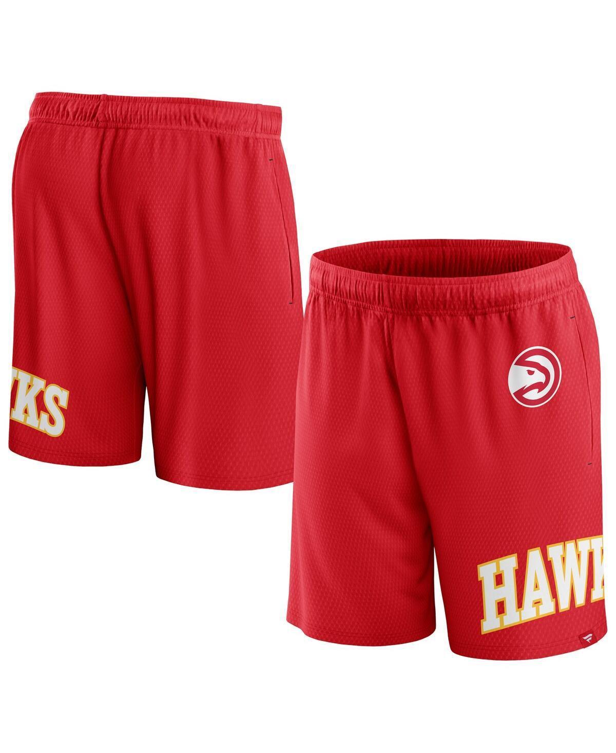 Mens Fanatics Branded Atlanta Hawks Free Throw Mesh Shorts Product Image