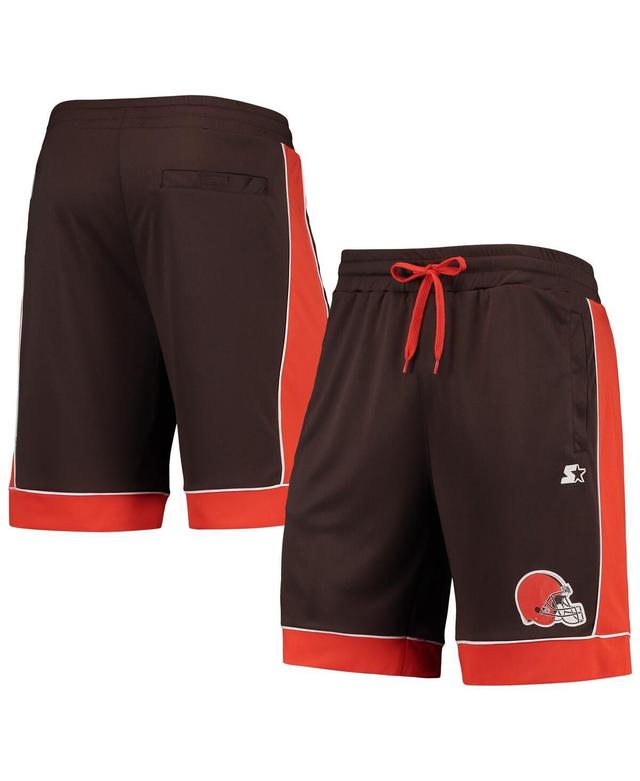 Mens Starter Brown Cleveland Browns Fan Favorite Fashion Shorts - Brown Product Image