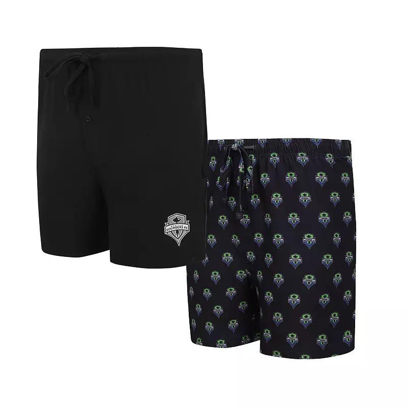 Mens Concepts Sport Seattle Sounders FC Gauge Two-Pack Shorts Set Product Image