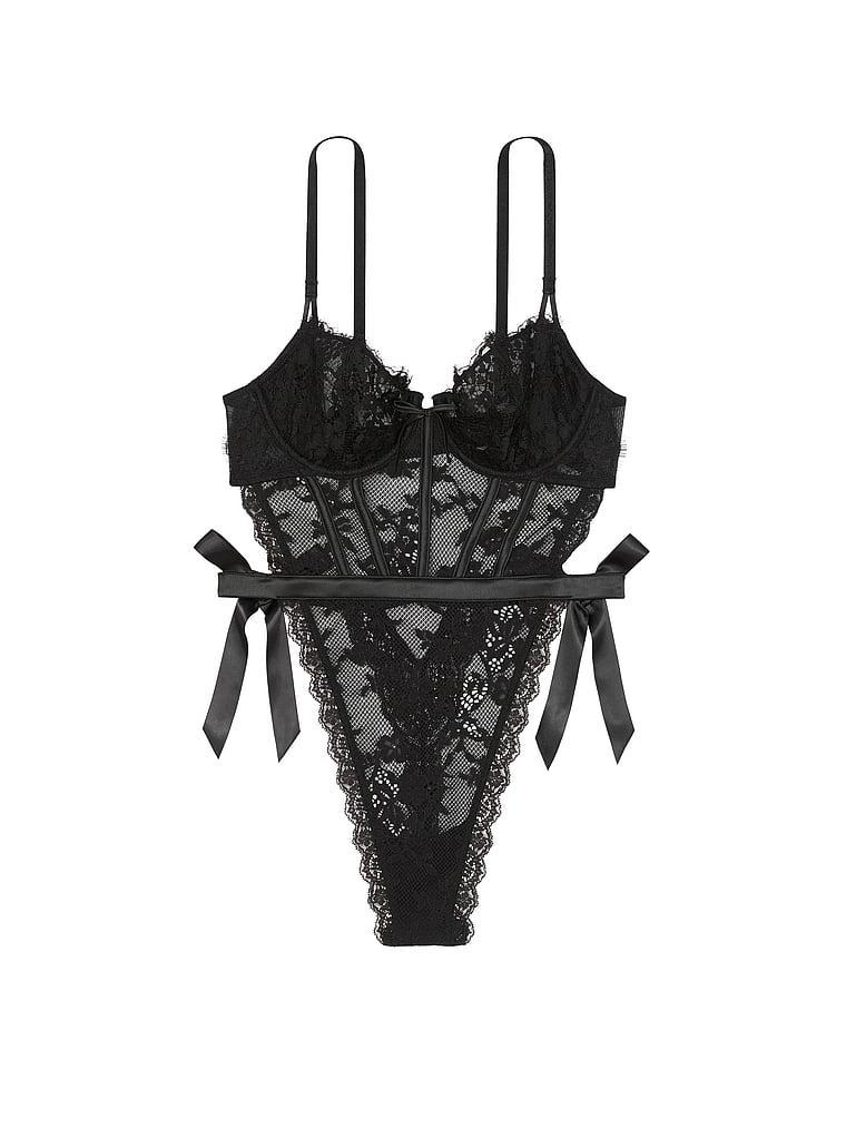 Wicked Unlined Lace Teddy Product Image