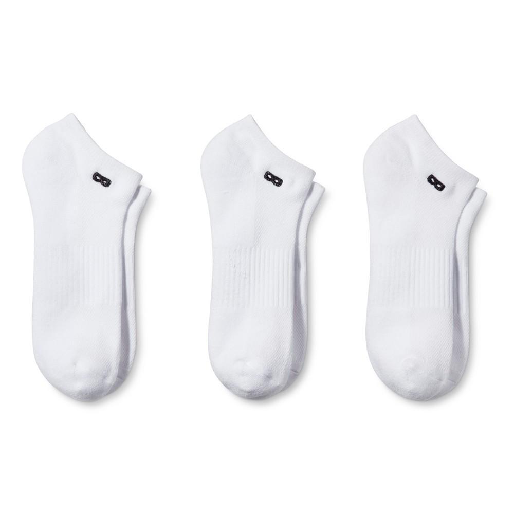 Pair of Thieves Mens Low-Cut Socks 3pk - White 6-12 Product Image