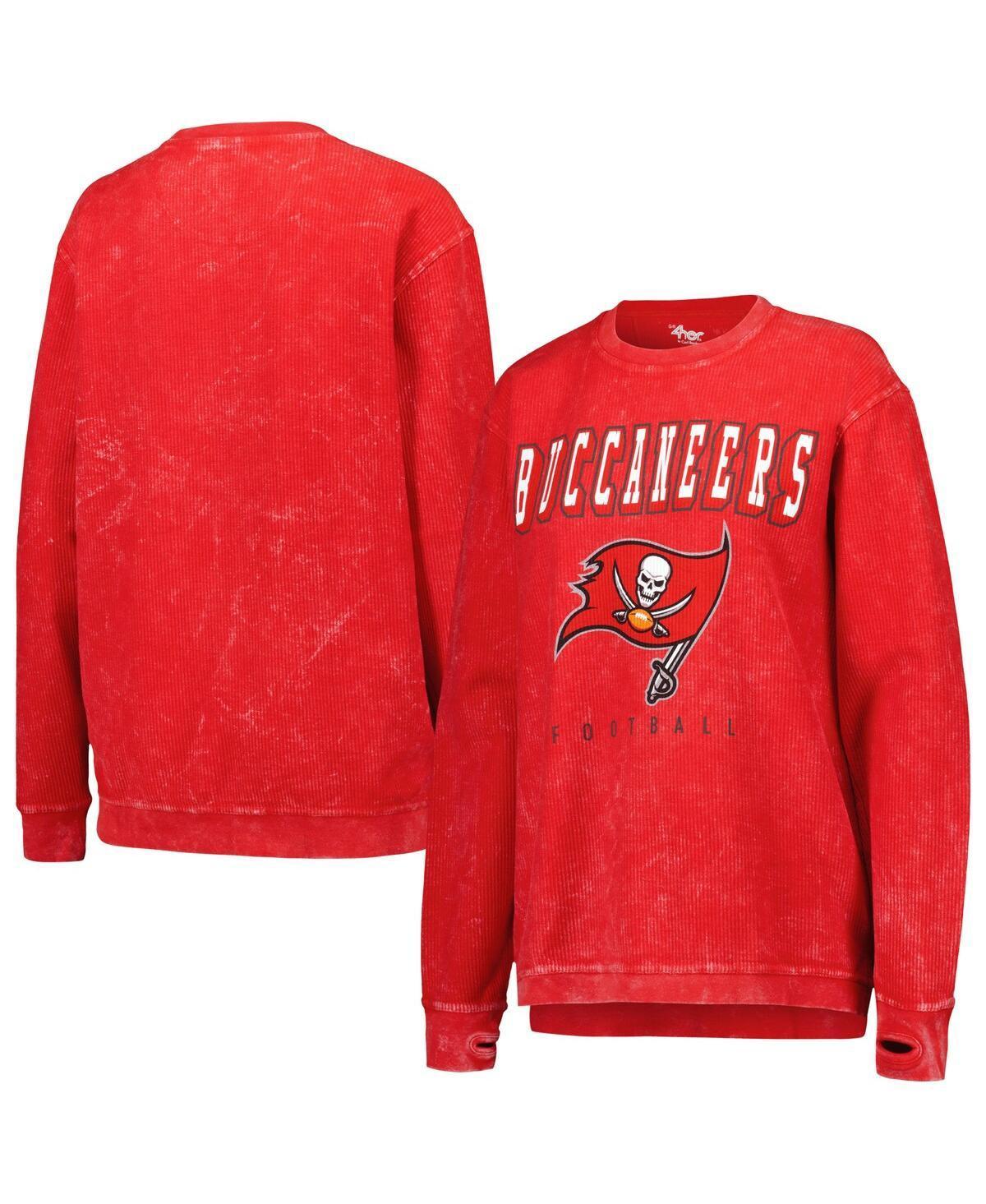 Womens G-III 4Her by Carl Banks Tampa Bay Buccaneers Comfy Cord Pullover Sweatshirt Product Image