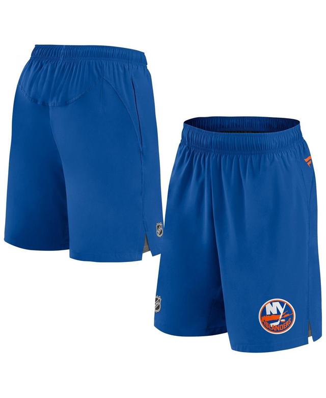 Mens Fanatics Branded Royal New York Islanders Authentic Pro Rink Shorts Product Image