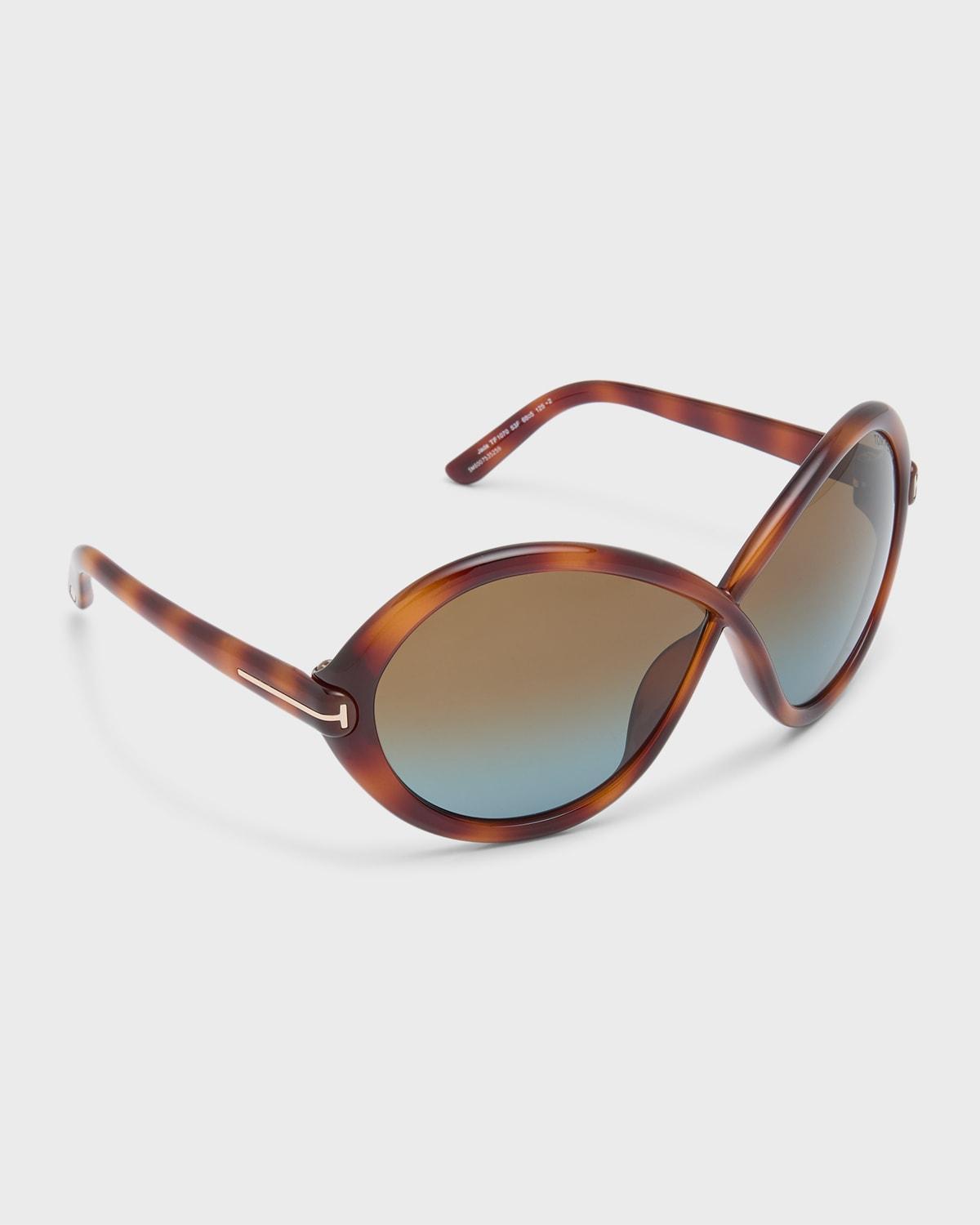 Womens Jada 68MM Oversized Sunglasses Product Image