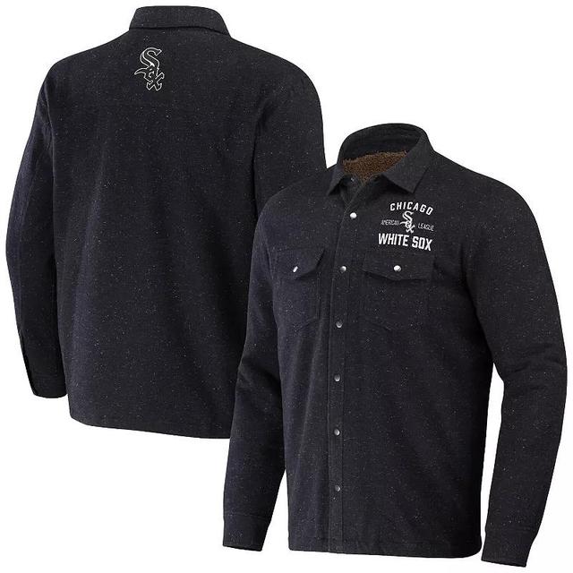 Mens Darius Rucker Collection by Fanatics New York Mets RingstopFull-Snap Shacket Product Image