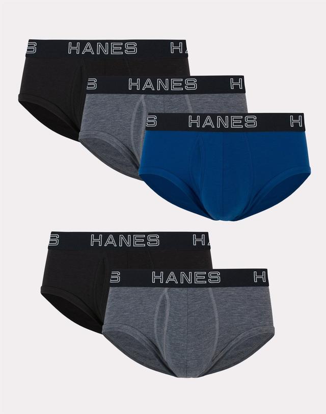 Mens Hanes Ultimate 5 Pack Comfort Flex Fit Total Support Pouch Briefs Product Image