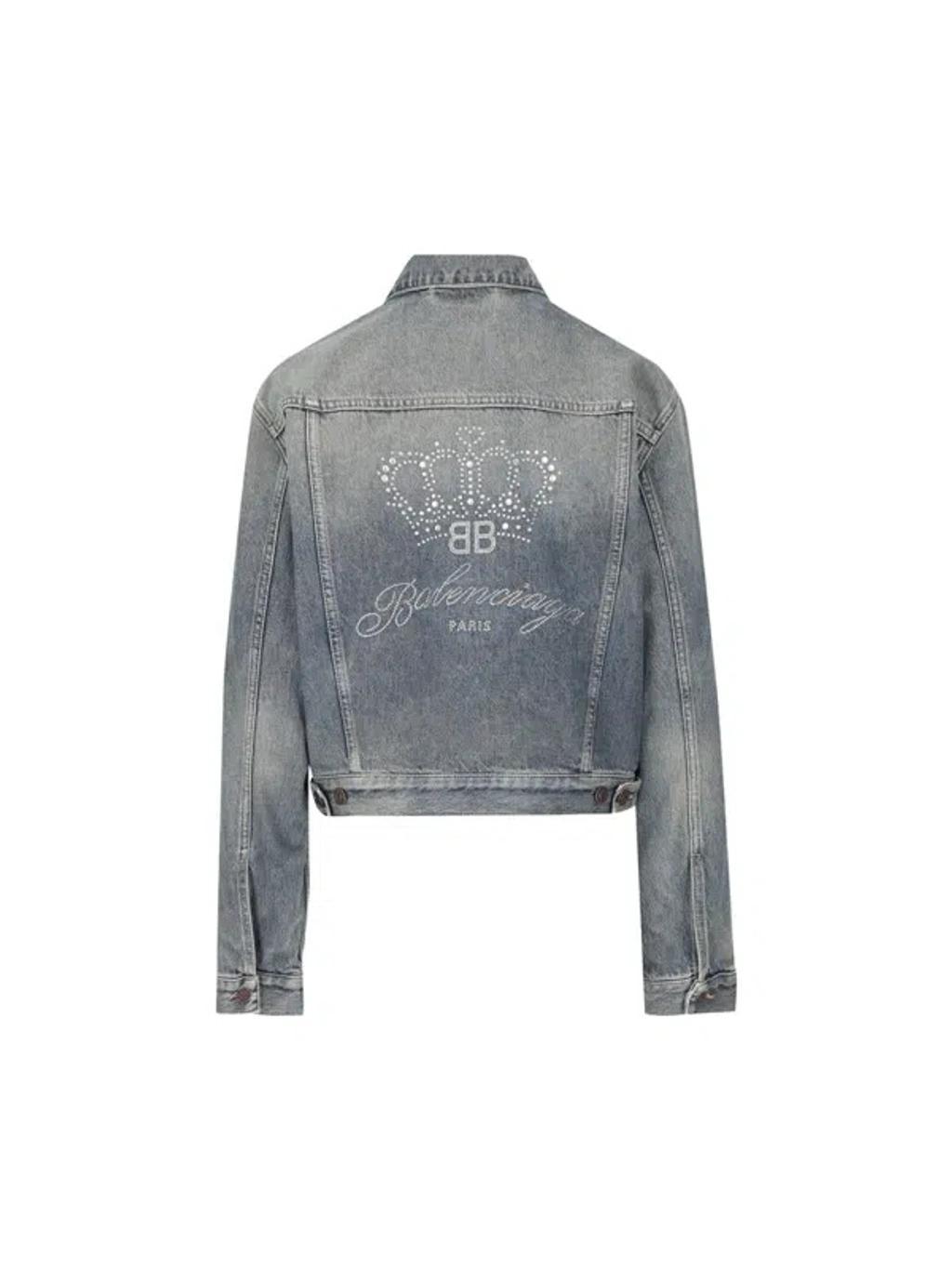 BALENCIAGA Jacket In Blue Product Image