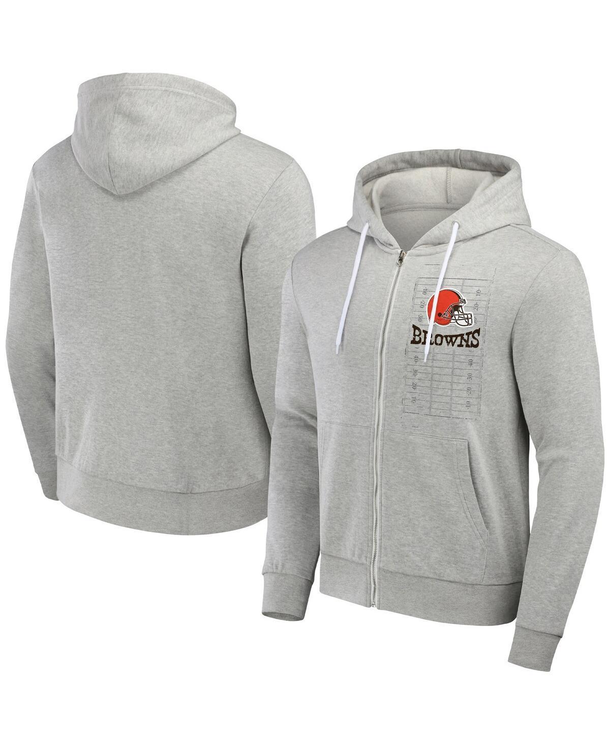 Mens NFL x Darius Rucker Collection by Fanatics Heather Gray Buffalo Bills Domestic Full-Zip Hoodie Grey Product Image