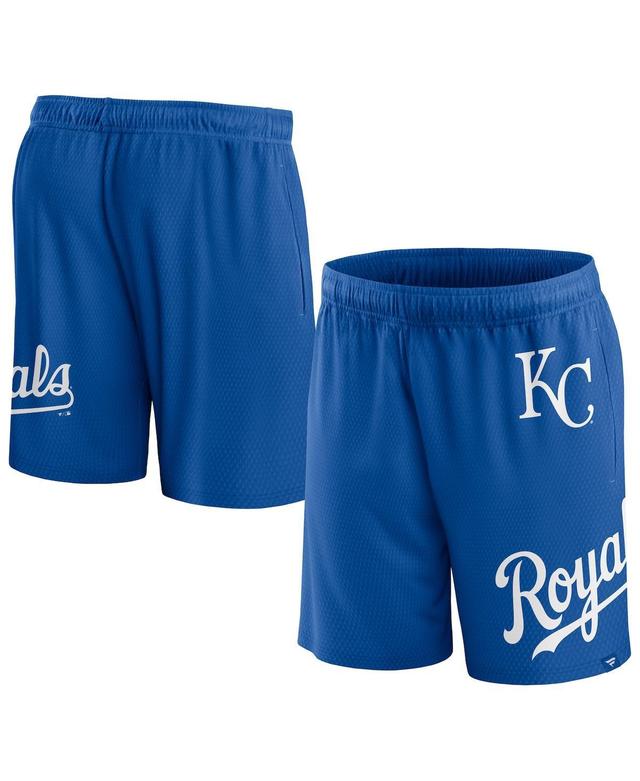 Mens Fanatics Royal Kansas City Royals Clincher Mesh Shorts Product Image