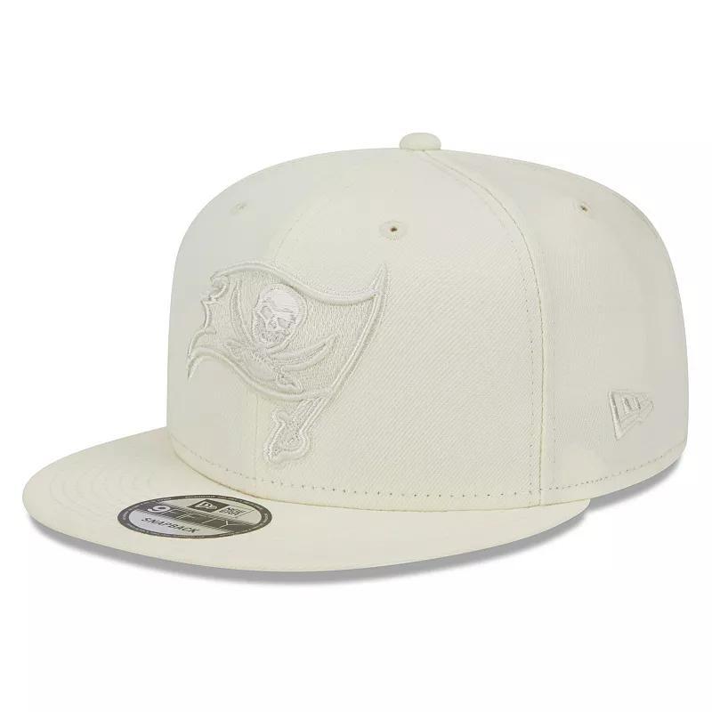 Mens New Era Cream Tampa Bay Buccaneers Color Pack 9FIFTY Snapback Hat Product Image