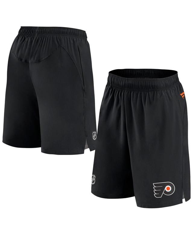 Mens Fanatics Black Detroit Red Wings Authentic Pro Rink Shorts Product Image