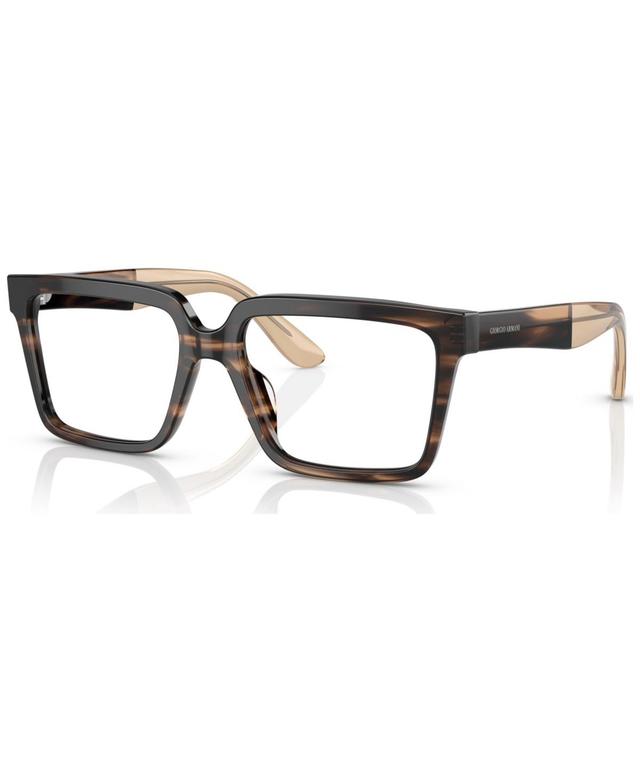 Giorgio Armani Mens Square Eyeglasses, AR7230U55-o Product Image