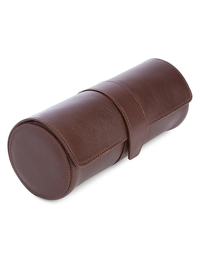 Womens Leather Travel Watch Roll Product Image