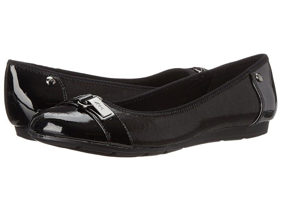 Anne Klein Womens Able Almond-Toe Ballet Flat Product Image