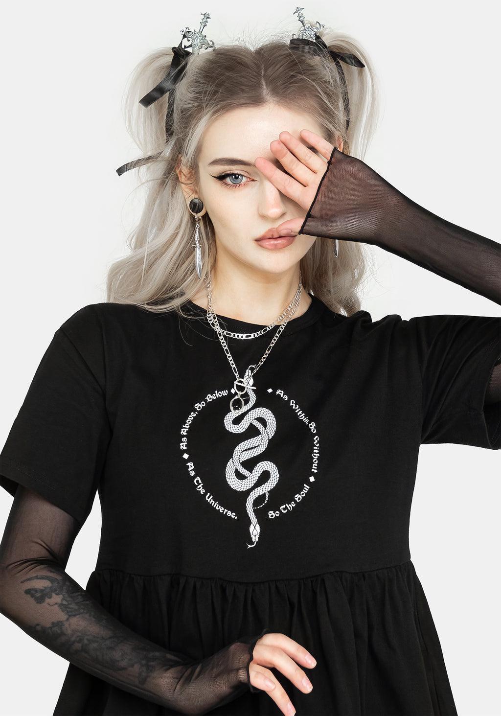 Hermetica Jersey Skater Dress Product Image