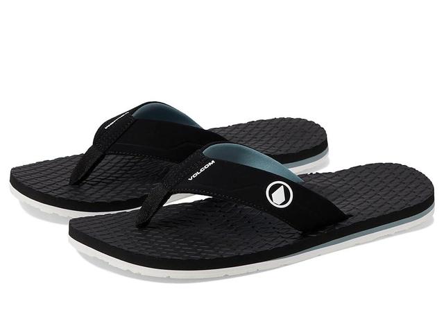 Volcom Eco Recliner 2 Sandals (Grey/Blue) Men's Sandals Product Image