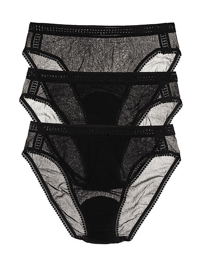 On Gossamer 3-Pack Mesh High Cut Briefs Product Image