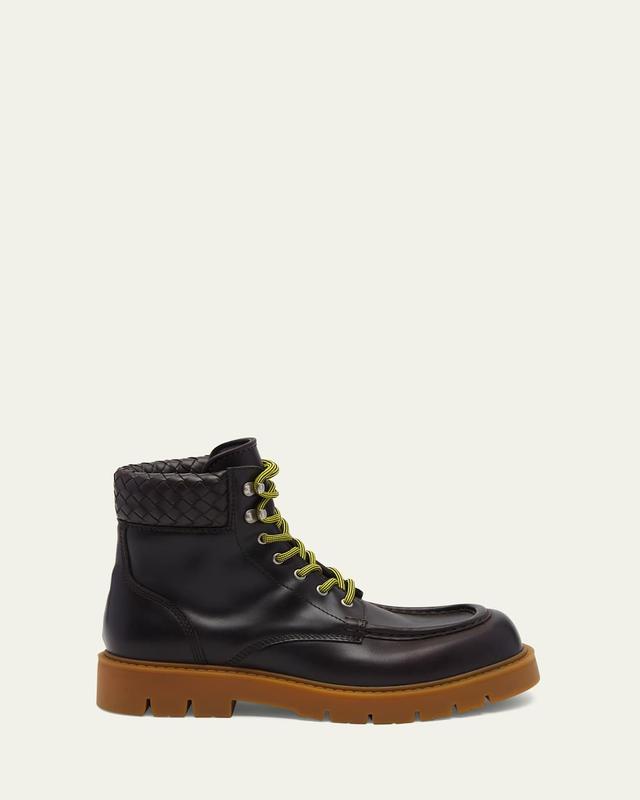 Bottega Veneta Haddock Lug Sole Lace-Up Boot Product Image