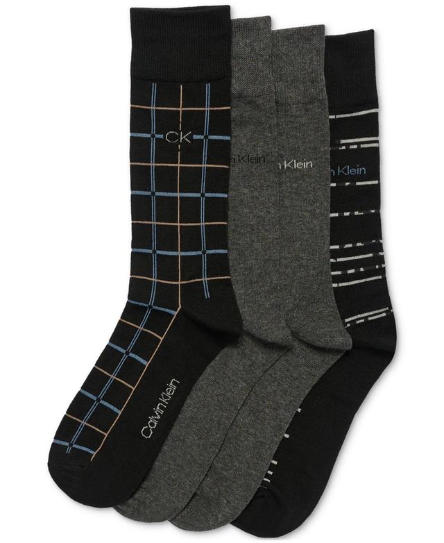 Calvin Klein Mens 4pk. Logo Dress Socks Product Image