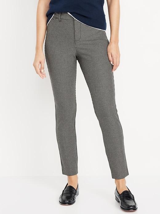 High-Waisted Pixie Skinny Ankle Pants Product Image