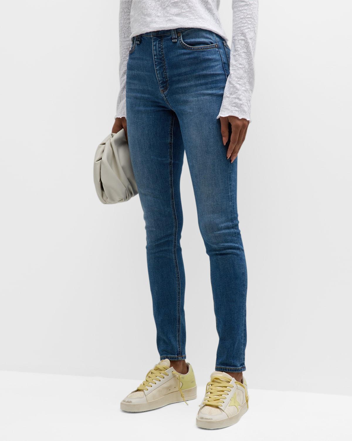 rag & bone Nina High Waist Ankle Skinny Jeans product image