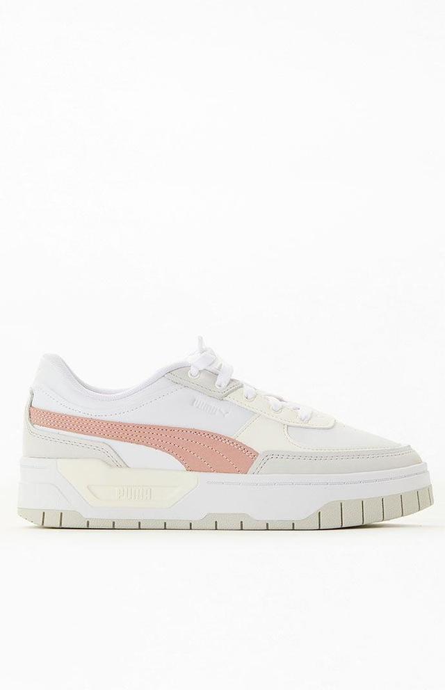 Puma Womens White & Gray Cali Dream Pastel Sneakers in White Product Image