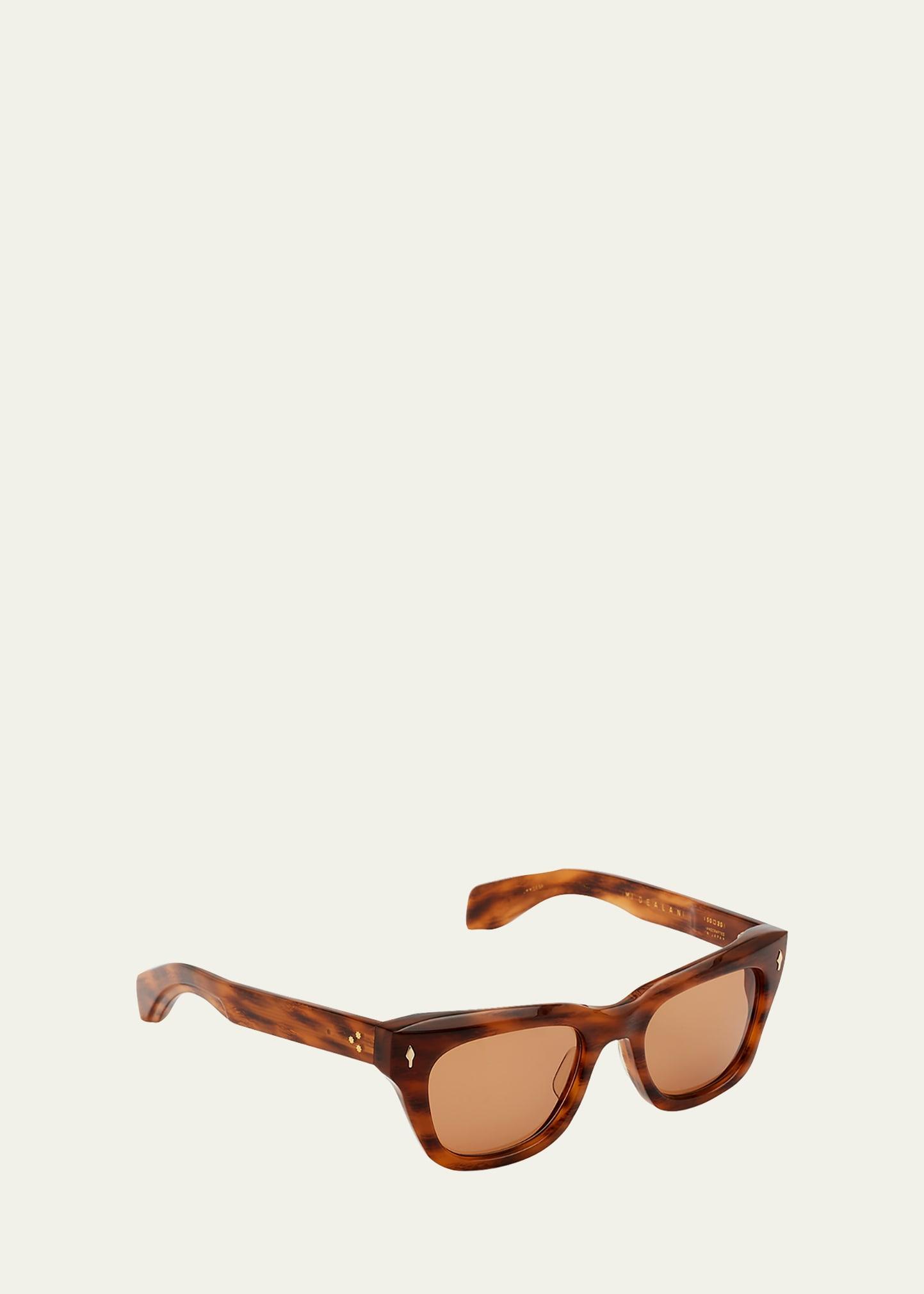 Mens Dealean Rectangle Acetate Sunglasses Product Image