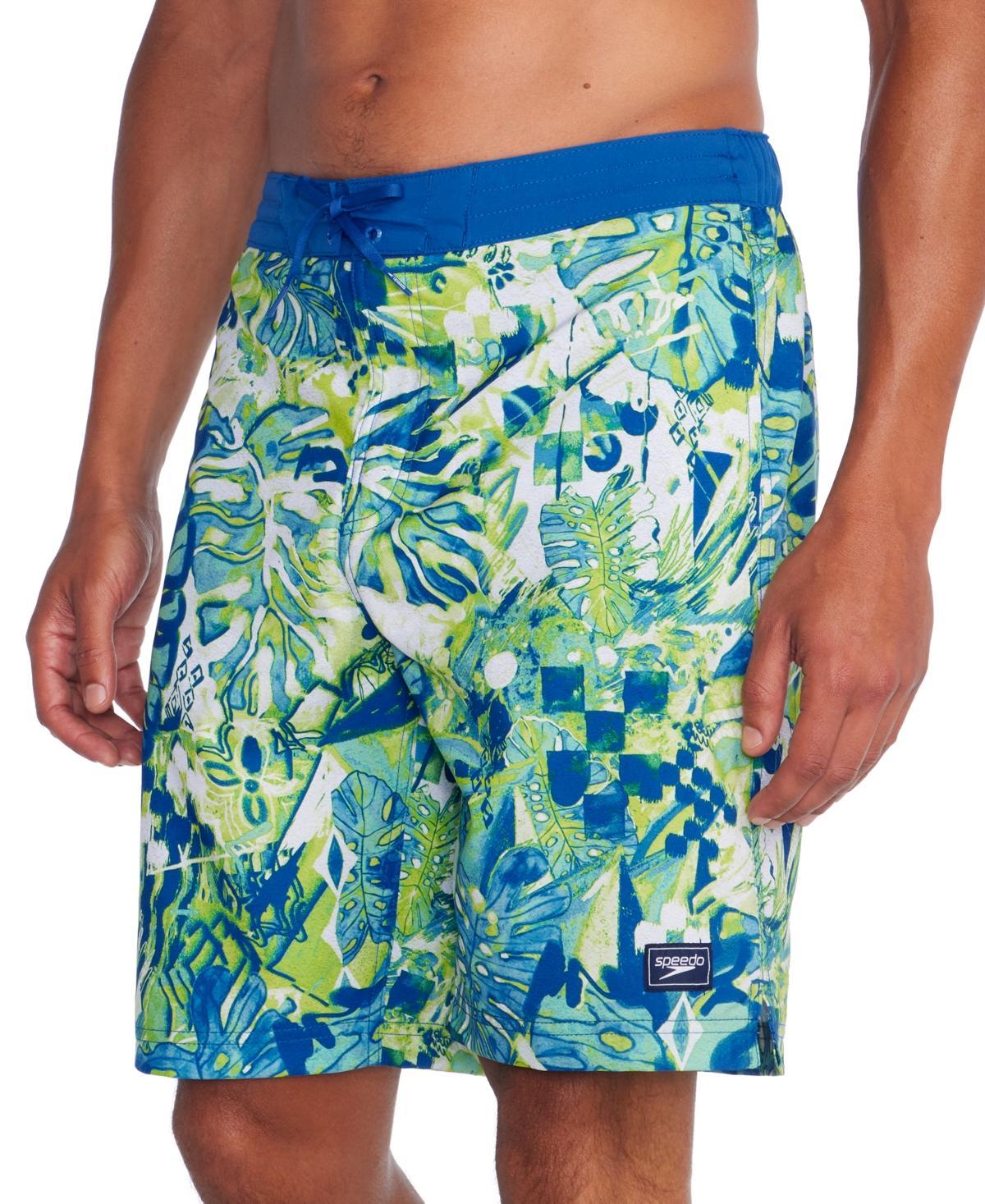 Speedo Mens Printed Bondi Basin 9 Boardshorts Product Image