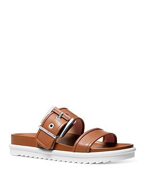 Michael Michael Kors Womens Colby Black Slide Sandals Product Image