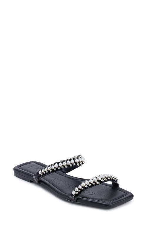 Karl Lagerfeld Paris Payzlee Rhinestone Slide Sandal Product Image