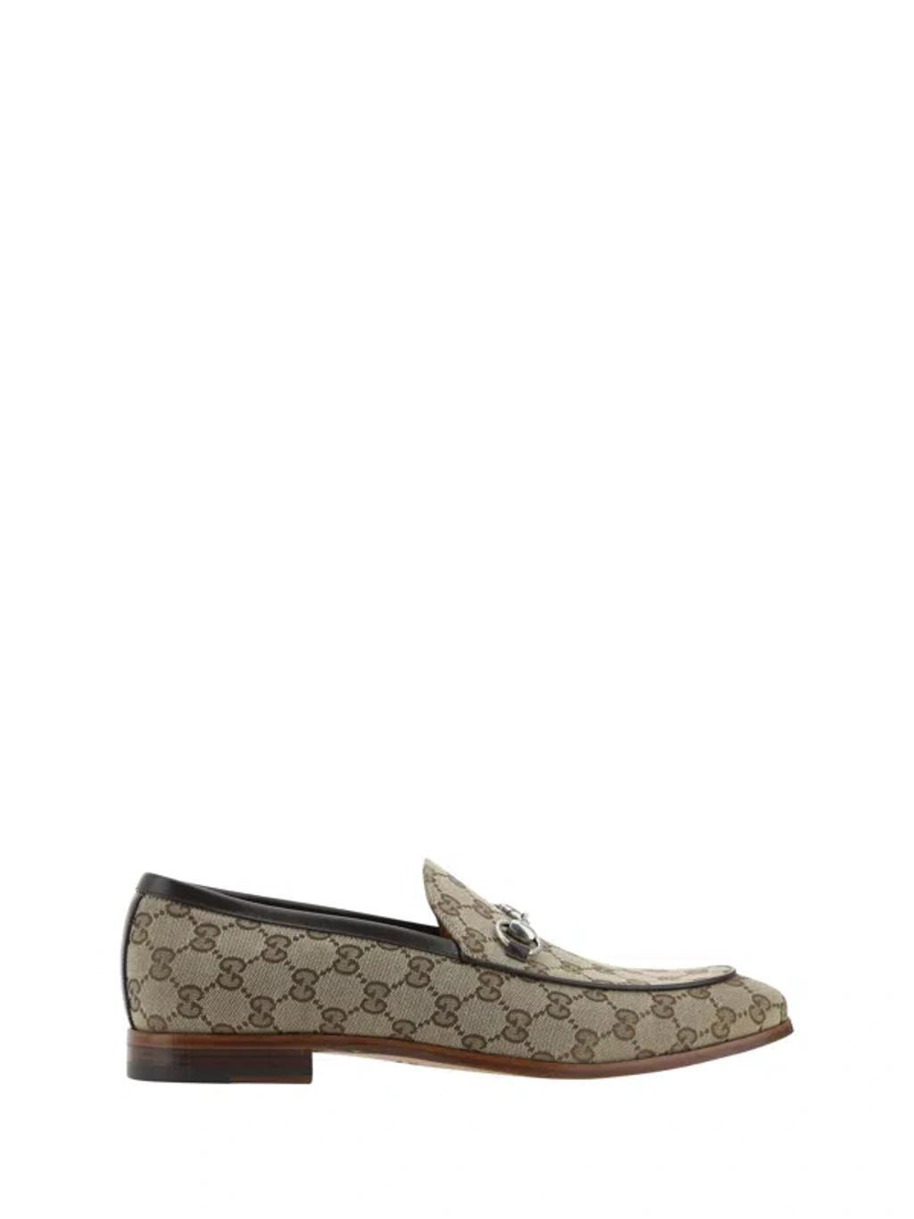 GUCCI Loafers In Beige-ebony/n.cocoa product image