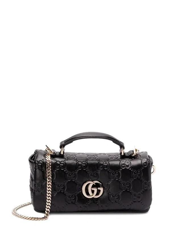 GUCCI Mini Gg Milano Tote Bag In Black Product Image