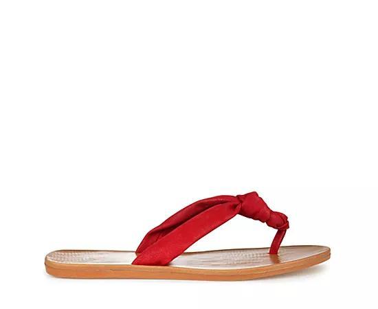 Journee Collection Brindle Womens Thong Sandals Product Image