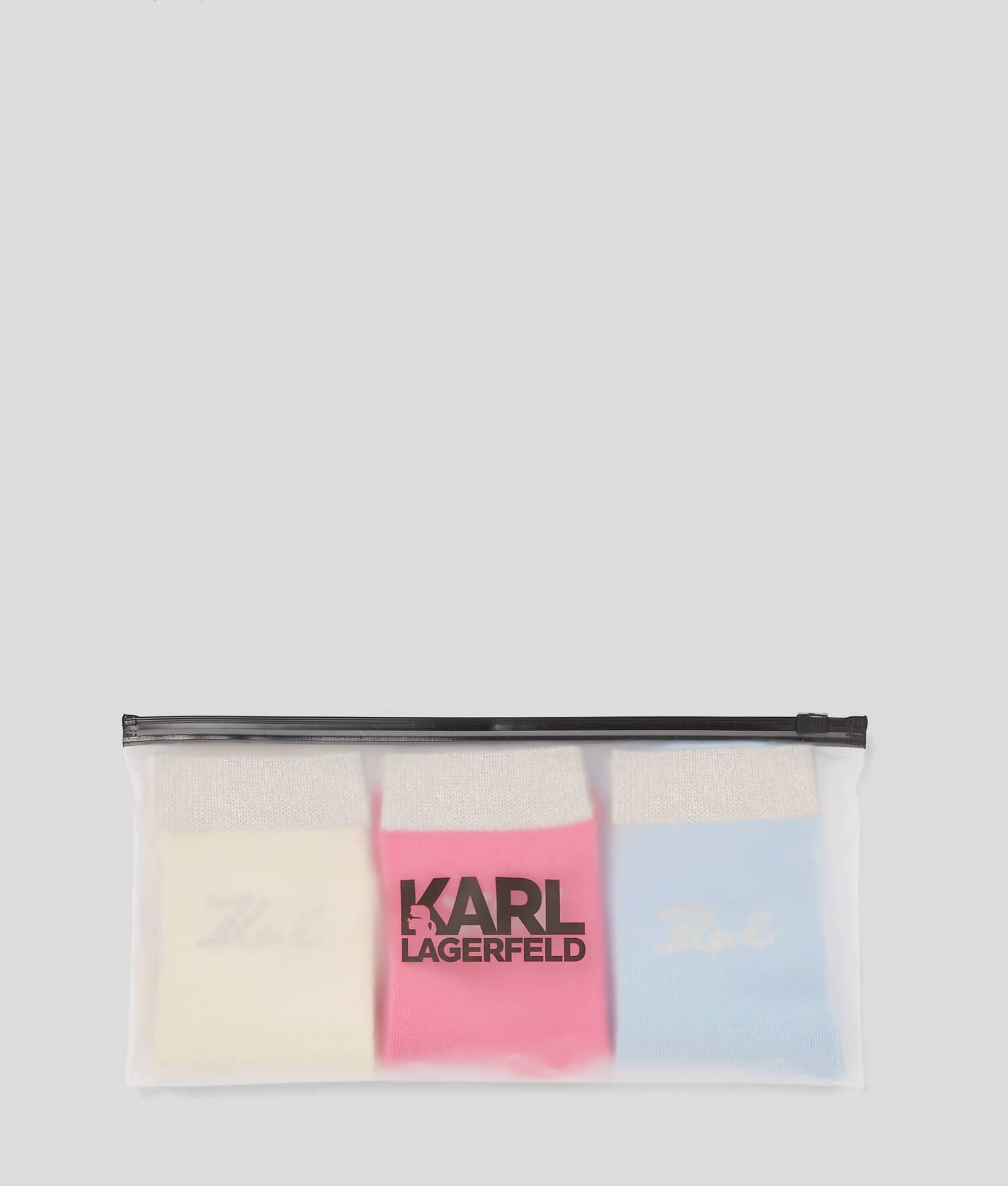 KARL SIGNATURE SOCKS – 3 PACK Product Image