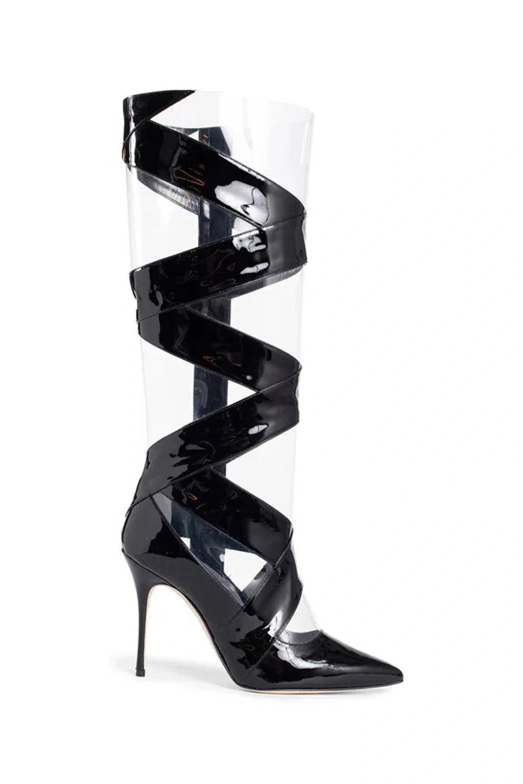 MANOLO BLAHNIK High Boots In Black product image