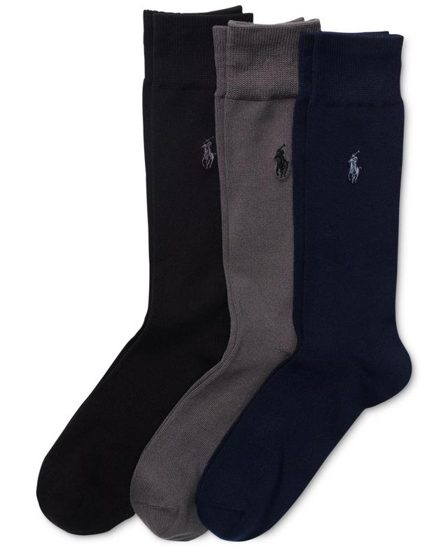 Polo Ralph Lauren Big  Tall Super Soft Dress Socks 3-Pack Product Image