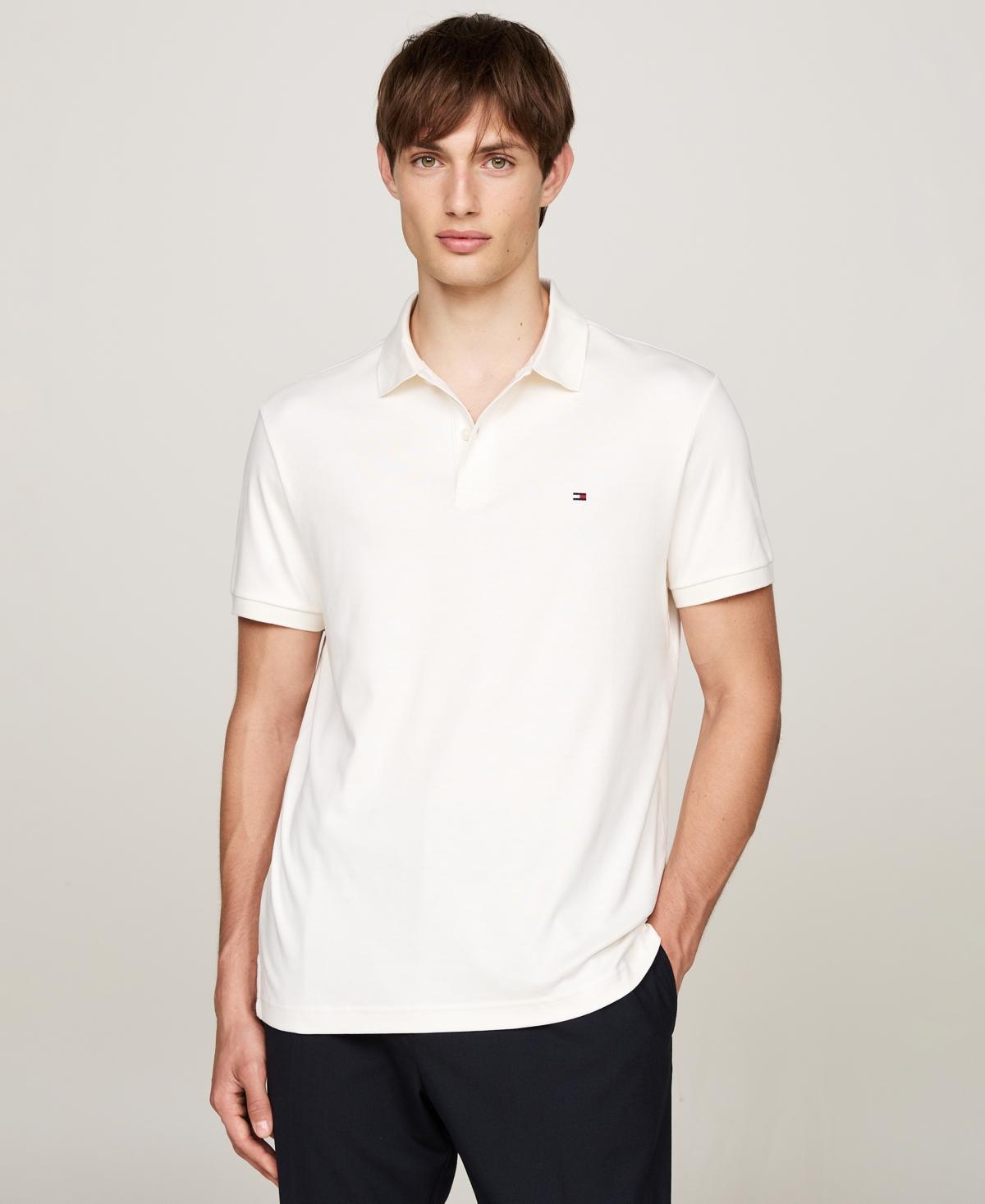 Tommy Hilfiger Mens Regular-Fit Liquid Cotton Polo Shirt Product Image