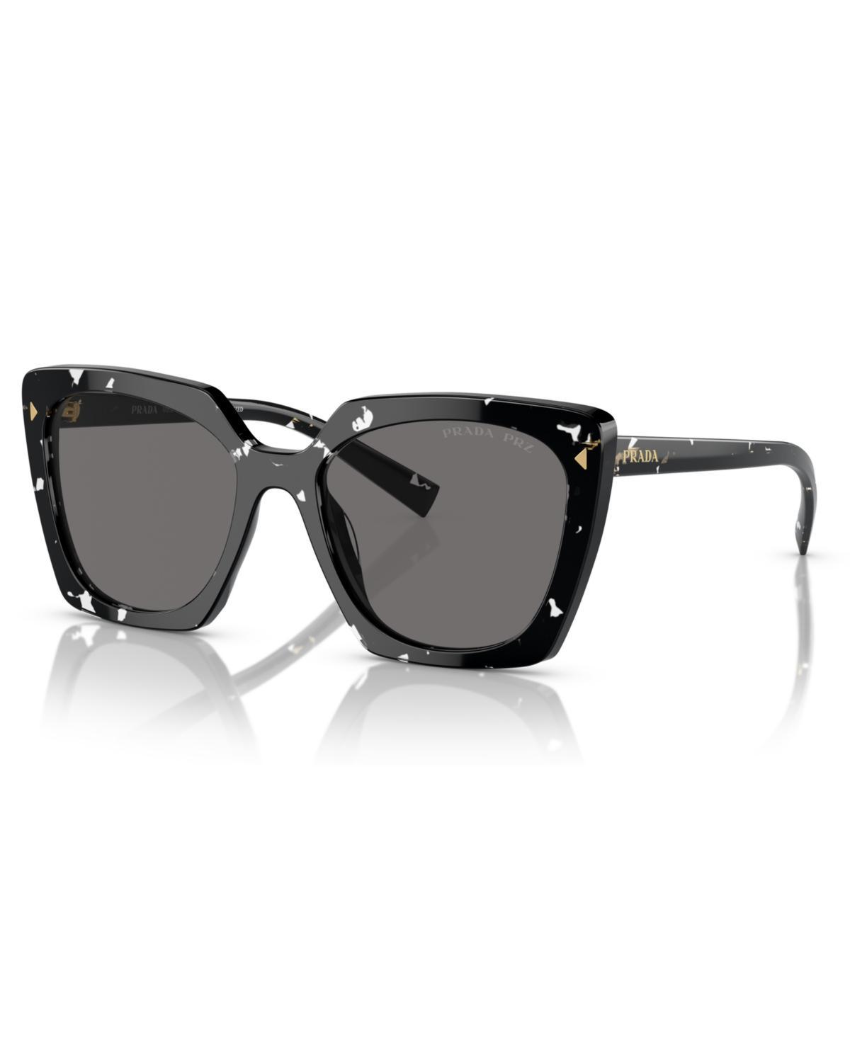 Prada 54mm Gradient Polarized Square Sunglasses Product Image