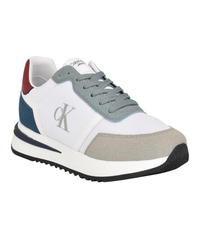 Calvin Klein Mens Picio Lace-Up Casual Sneakers Product Image