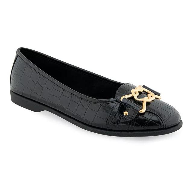 Aerosoles Bia Womens Leather Ballet Flats Product Image