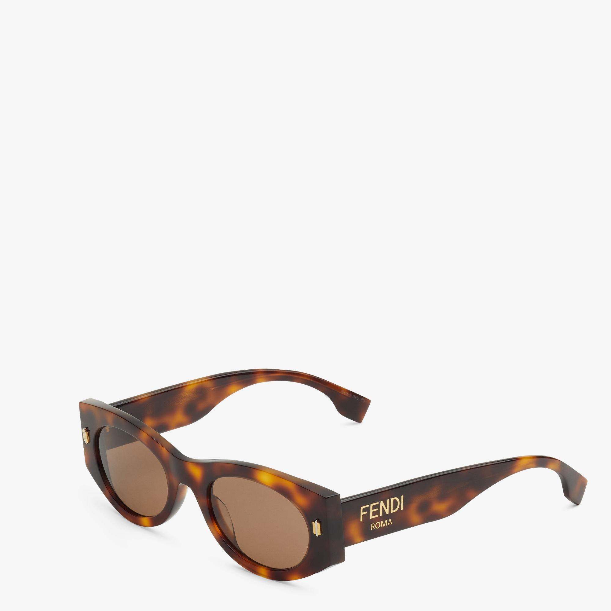 Fendi RomaHavana acetate sunglasses Product Image