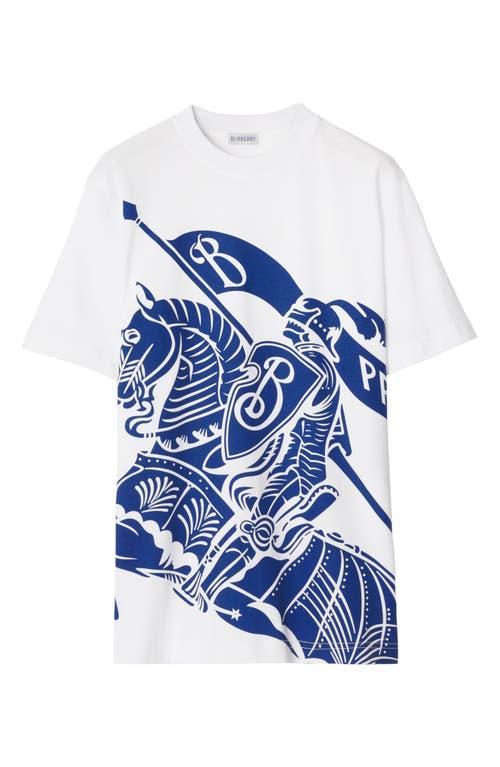 burberry Equestrian Knight Cotton Graphic T-Shirt Product Image