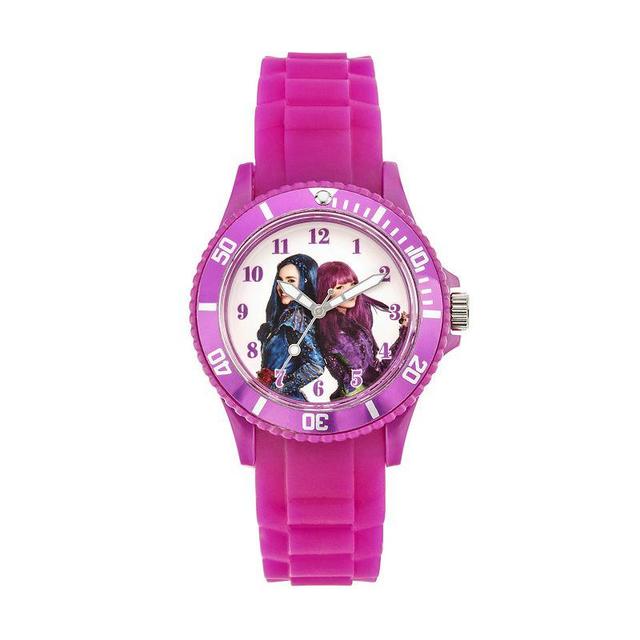 Disneys Descendants 2 Mal & Evie Womens Watch Purple Product Image