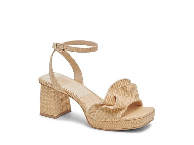 Dolce Vita Cheer (Lt Natural Raffia) Women's Sandals Product Image