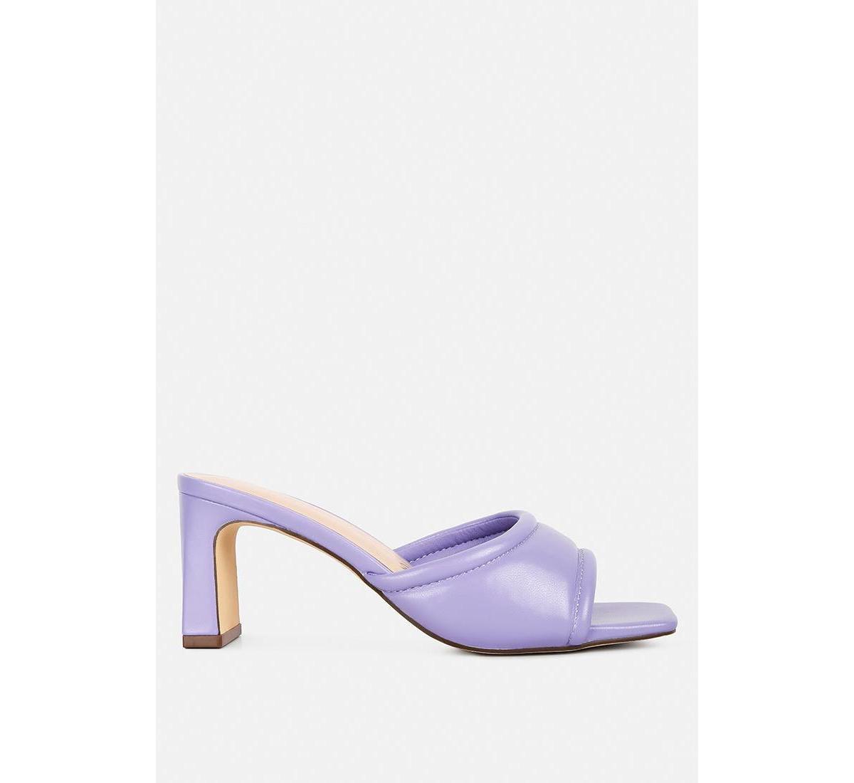 London Rag Celine Womens Heeled Slide Sandals Product Image