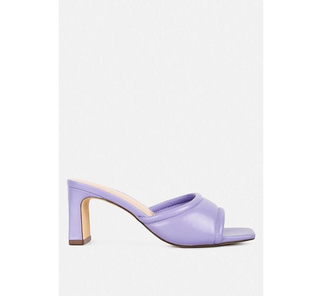 London Rag Celine Womens Heeled Slide Sandals Product Image