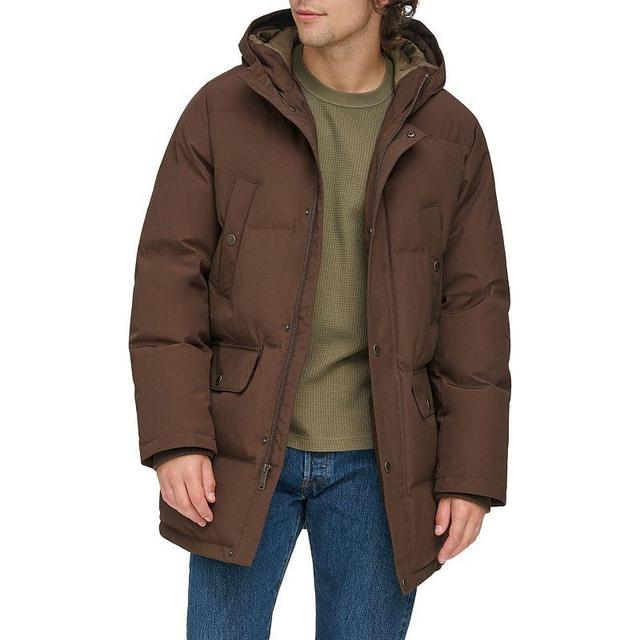 Mens Dockers Arctic Cloth Heavyweight Performance Hooded Parka Product Image